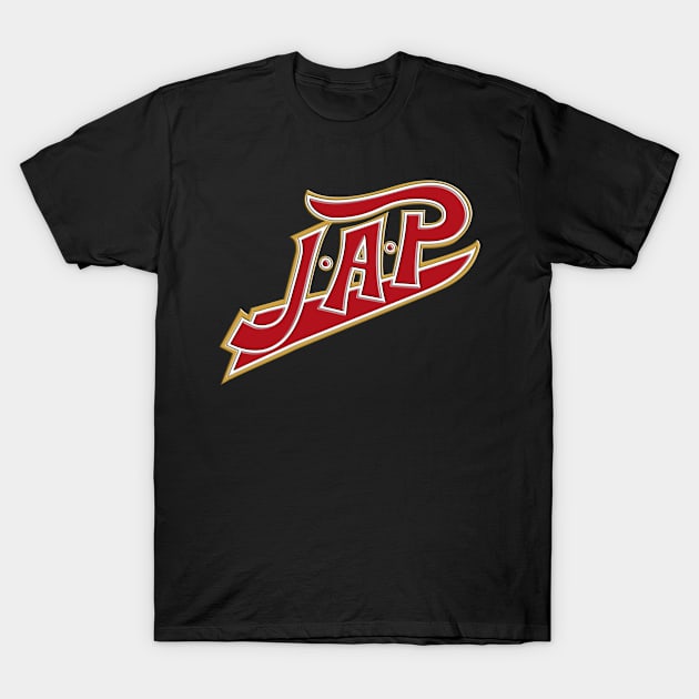 JAP Motorcycle Logo T-Shirt by MichaelaGrove